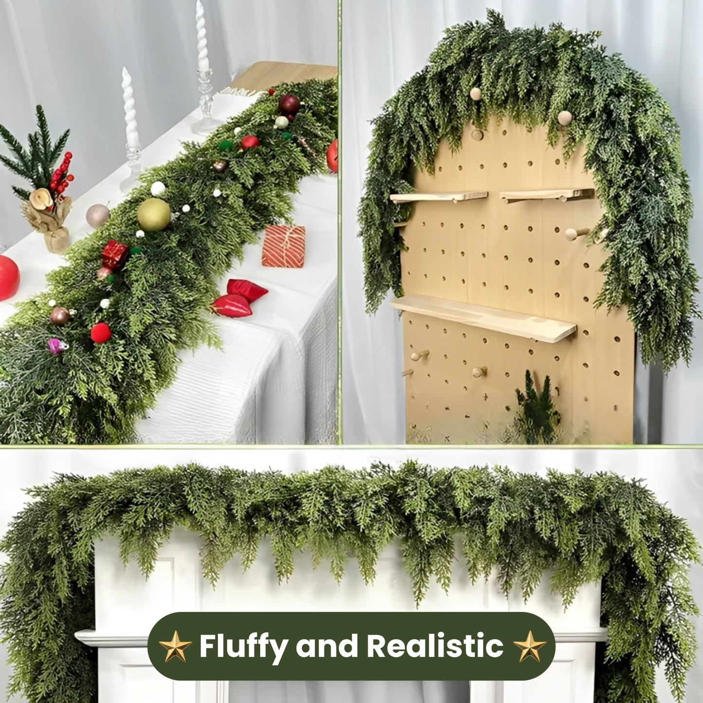 β 2025 Ultra-Real Cedar Luxe Garlands π
Transform Your Home Into a Cozy Holiday Wonderland π