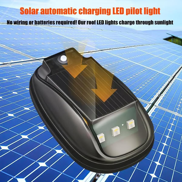 Solar Car Roof RGB Strobe Light
