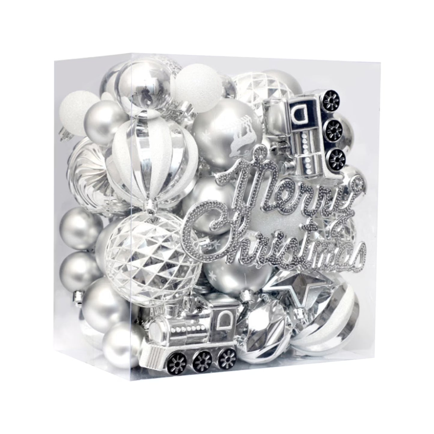 🔥 SALE UP TO 35% 🎄 Christmas Balls Set - Christmas Tree Decoration Set Pendant for Xmas Tree 🌲