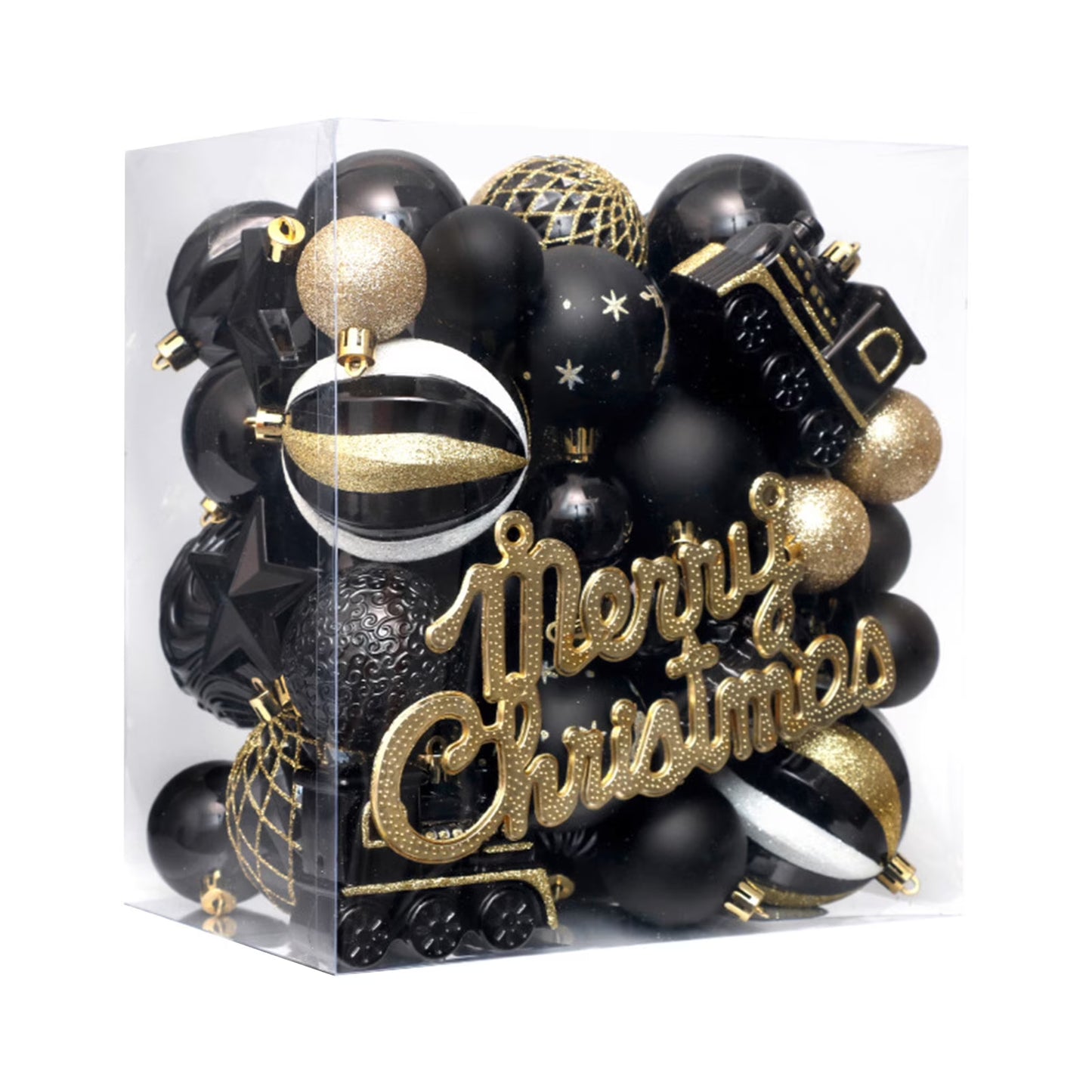 🔥 SALE UP TO 35% 🎄 Christmas Balls Set - Christmas Tree Decoration Set Pendant for Xmas Tree 🌲