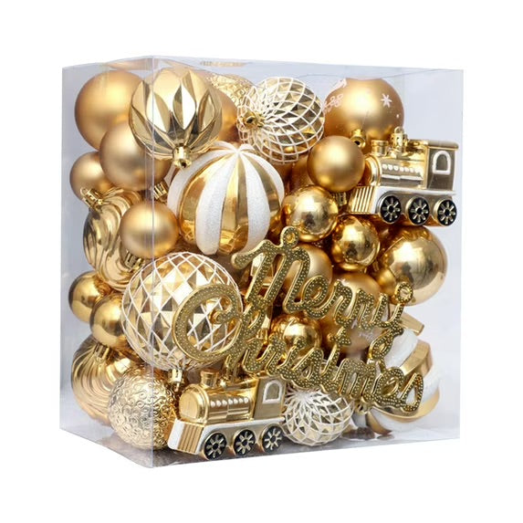 🔥 SALE UP TO 35% 🎄 Christmas Balls Set - Christmas Tree Decoration Set Pendant for Xmas Tree 🌲