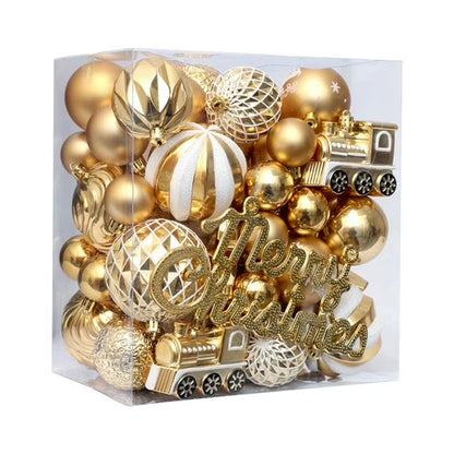 🔥 SALE UP TO 35% 🎄 Christmas Balls Set - Christmas Tree Decoration Set Pendant for Xmas Tree 🌲