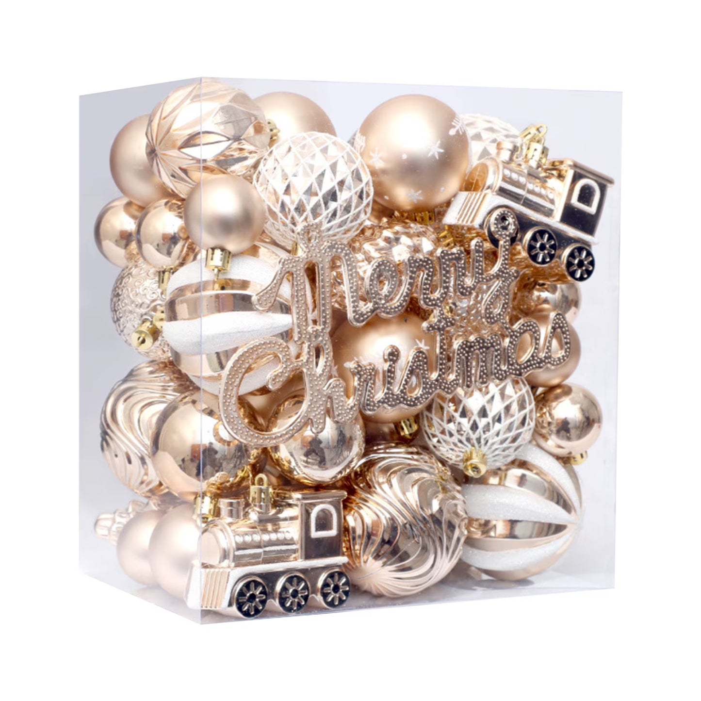 🔥 SALE UP TO 35% 🎄 Christmas Balls Set - Christmas Tree Decoration Set Pendant for Xmas Tree 🌲