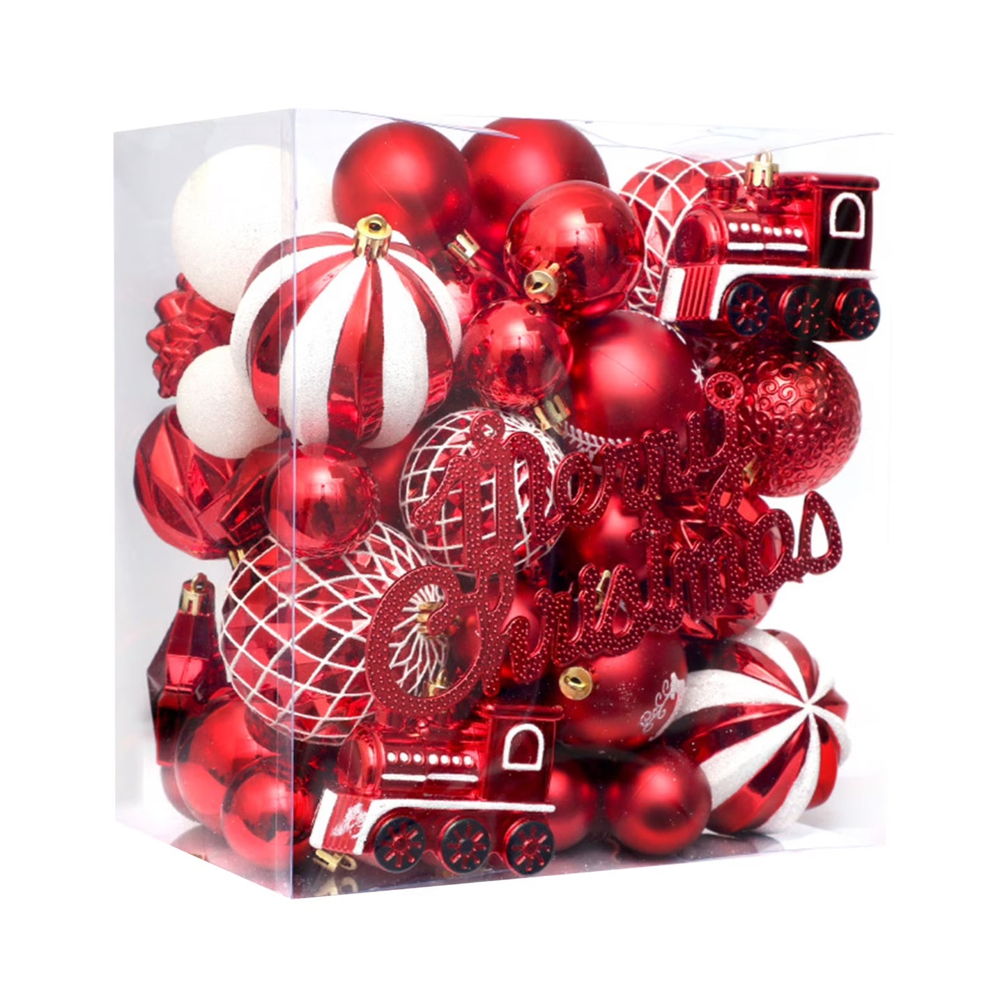 🔥 SALE UP TO 35% 🎄 Christmas Balls Set - Christmas Tree Decoration Set Pendant for Xmas Tree 🌲
