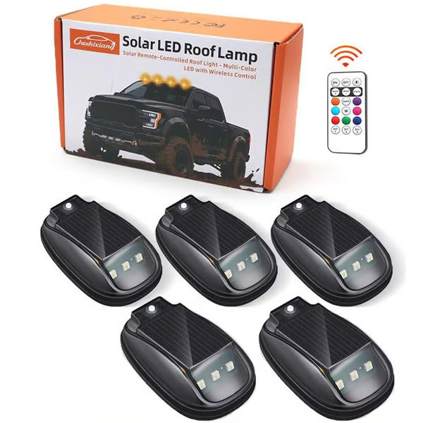 Solar Car Roof RGB Strobe Light